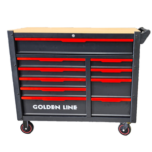 Heavy Duty 10-Drawer Steel <strong>Tool</strong> Storage Cabinet Large Capacity Organizer <strong>Cart</strong> <strong>for</strong> Garage Workshops OEM Customizable Iron - Product Image 3