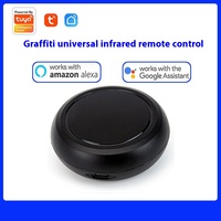 Tuya Smart WiFi IR Blaster, télécommande universelle pour TV, appareils électroménagers, compatible avec Alexa, Google Home, OLED, batterie, hôtels, Android