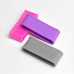 9 pièces de sangles antidérapantes en silicone pour poignée de <span class=keywords><strong>raquette</strong></span> de pickleball et de <span class=keywords><strong>tennis</strong></span> - Product Image 3