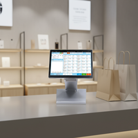 Système de caisse enregistreuse POS avec écran tactile étanche de 10,1 pouces, système d'affichage de point de vente, Android/Windows OS, garantie 1 an pour les restaurants