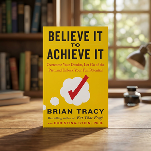 Cree en el poder del pensamiento para lograrlo, de Brian Tracy, Guía para el logro de objetivos y una mentalidad positiva, Libro en inglés de bolsillo - Product Image 2