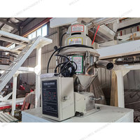 Extrusora de película plástica Pe de 2000mm, máquina de soplado de película para Greengouse, máquina de soplado de película grande