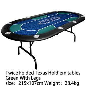 85*42 pulgadas plegable de Texas <span class=keywords><strong>Poker</strong></span>/mesa de juego de Casino con acolchada carril <span class=keywords><strong>10</strong></span> jugador de <span class=keywords><strong>Poker</strong></span> - Product Image 6