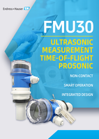 Transmisor de Nivel Ultrasónico FMU30-AAHEAAGGF FMU30, Compatible con Endress+Hauser, de ABS/Plástico/Aleación de Aluminio, para Uso Industrial