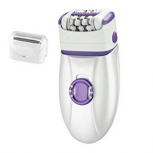 Rechargeable Beard Trimmer Three Blades Rotary <b>Shaver</b> For <b>Face</b> <b>Women</b> Electric Hair Cutting Machine USB Charging - Product Image 4