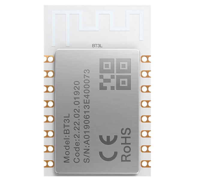 low energy bluetooth BLE module SoC 32bit MCU LE5.0/2.4G Radio 4Mbits flash 48Kbyte SRAM bluetooth module
