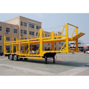 <span class=keywords><strong>Venta</strong></span> caliente <span class=keywords><strong>de</strong></span> 2 ejes <span class=keywords><strong>de</strong></span> acero Semi-Remolque Car Carrier 8 Unidades en el mercado africano y Filipinas - Product Image 6