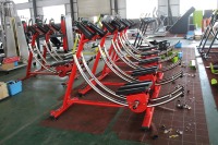 Nouveauté Machine de musculation blanche Ab Coaster Roller Gray Ab Coaster Kit Red Ab Coaster