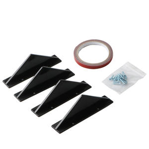Nouvelle <span class=keywords><strong>voiture</strong></span> arrière spoiler de lèvre arrière modification usage général <span class=keywords><strong>petit</strong></span> enveloppement pare-chocs châssis <span class=keywords><strong>aileron</strong></span> de requin - Product Image 4