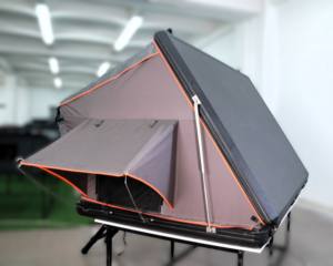 Tente de toit de voiture en aluminium léger à nid d'abeilles, installation rapide en 30 secondes, indice d'étanchéité de 3000 mm, supports durables, double couche, UV 50+ - Product Image 5