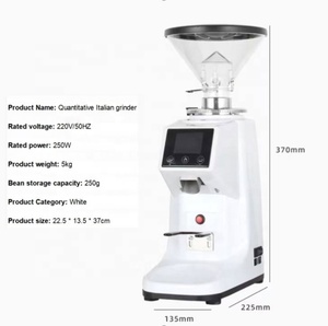 Molinillos de Café con Velocidad Ajustable, Molinillo de Granos de Café para Espresso, Cuchilla de Acero Inoxidable - Product Image 2