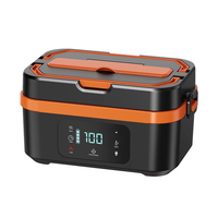 Boîte à lunch chauffante alimentée par USB avec doublure amovible en acier inoxydable