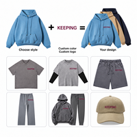 Sweat-shirt personnalisé pour homme en molleton 100% coton épais, col rond, coupe courte, épaules tombantes, coupe ample, style streetwear