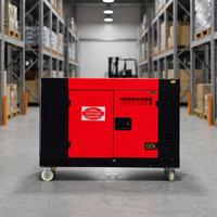 15KW 20KW 15KVA 20KVA Leiser Dieselgenerator 3-Phasen 380V 50Hz 60Hz Tragbarer Stromerzeuger für Werkstätten