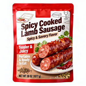 Bolsa Retortable Personalizada con Impresión en Huecograbado, de Alta Barrera, Sellado al Vacío, Resistente al Calor, para Envasado de Salchichas de Cerdo Especiadas - Product Image 6