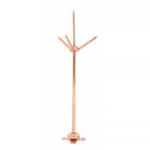 <span class=keywords><strong>Pararrayos</strong></span> de Latón, Varilla Antiestática, Material 99.9% Cobre, Certificado CE, Norma BS EN 50164 para Viviendas - Product Image 1