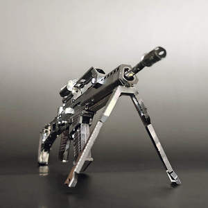 Crazy Model - <span class=keywords><strong>Puzzle</strong></span> 3D en acier inoxydable tout métal à assembler soi-même sans colle G36 - Product Image 3