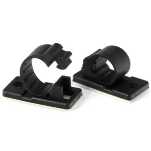 Adjustable Nylon Wire Holder Adhesive Cable Management Cable Wire Clips Self Adhesive Drop Wire Holder