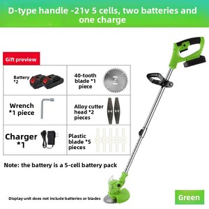Cortadora de Césped Inalámbrica OEM de Alta Potencia 21V con Batería de Litio para Uso Doméstico, Máquina Desbrozadora 3 en 1, Recortadora S-132 - Product Image 6