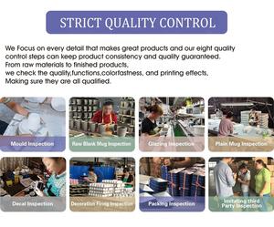 Vente en gros <span class=keywords><strong>de</strong></span> tasses à café et à thé en céramique émaillée classique personnalisées, collection <span class=keywords><strong>de</strong></span> Noël, série <span class=keywords><strong>de</strong></span> design avec logo doré et flocon <span class=keywords><strong>de</strong></span> neige - Product Image 5