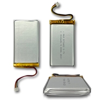 Batterie Li-Po haute capacité 405070 3.7V 1700mAh rechargeable avec certification UL1642 Un38.3 CE