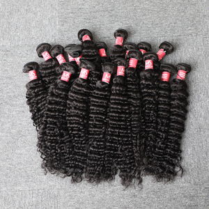 Fasci di <span class=keywords><strong>capelli</strong></span> umani all'ingrosso, estensione dei <span class=keywords><strong>capelli</strong></span> umani di Remy non trasformati grezzi di colore naturale dei <span class=keywords><strong>capelli</strong></span> brasiliani al 100% per le donne nere - Product Image 3