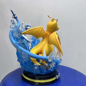 Figurine de collection Pokémon GK Dragonedite <span class=keywords><strong>Dratini</strong></span> Dragonedair Mewtwo Gen2 avec scène d'évolution lumineuse, en boîte, modèle d'exposition, ornement d'anime - Product Image 5