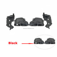 Diffuseur de lèvre arrière en Fiber de carbone sèche, embouts d'échappement noirs pour Benz classe C W205 C43 C63 AMG Sport 4 portes 2015 - 2020