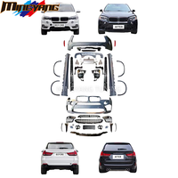 PP plástico X5M kit de carrocería parrilla parachoques de coche faro capó luces traseras F15 X5 bodykit para BMW X5 F15 accesorios bodykit 2014-2018