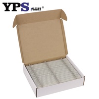 Métal obligatoire de cahier d'anneau de bobine de fil de double boucle enduit par nylon de couleur argentée pour Bookfixing