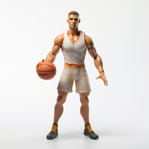 ของเล่นพีวีซีการ์ตูนนักกีฬาสแลมดังก์ของเล่นฟิกเกอร์แอ็กชันฟิกเกอร์สะสมดาวกีฬาสั่งทำ3D - Product Image 6