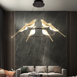 2023 Modern Minimalist Magpie Pendant <b>Light</b> Unique Creative Lighting Fixture for <b>Dining</b> Rooms Living Rooms Bars & <b>Dining</b> Tables - Product Image 3