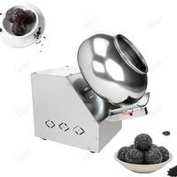 Machine à enrober les bonbons au chocolat, les cacahuètes, le sucre, les dragées, la crème glacée, 110V 220V