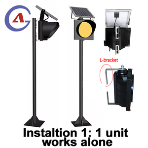 Năng Lượng Mặt Trời LED Nhấp Nháy Đèn Cảnh Báo Giao Thông <span class=keywords><strong>Blinker</strong></span> Năng Lượng Mặt Trời Giao Thông Cảnh Báo Ánh Sáng - Product Image 2