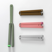 Couteau pliant multifonctionnel Bochen 7050 en alliage de titane, lame de 9,8 cm, pour le camping en plein air, l'entraînement, jouet, cadeau