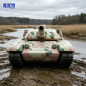 Grand modèle de réservoir gonflable industriel avec détection de signature infrarouge, ignifuge REMEYA et points d'ancrage anti-vent - Product Image 1