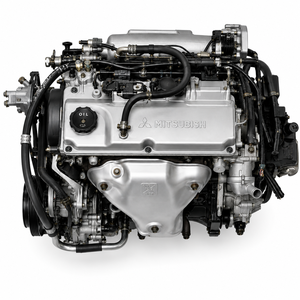 Motor completo de cuatro cilindros, bajo kilometraje, bien probado y duradero, para suministro mayorista de autopartes para Mitsubishi en el extranjero. - Product Image 3