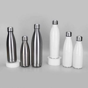 Stainless Steel Vacuum Insulated <b>Large</b> Capacity Leak-Proof Eco-Friendly Water Bottle Straight Cup Minimalist Design for Travel - Product Image 1