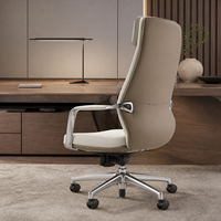 Chaise de bureau exécutive moderne, ergonomique, à dossier haut et pivotante