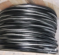 Penjualan Langsung Pabrik Kabel Triplex Konduktor Aluminium 600/1000V 2x4+4AWG dengan Isolasi PE/XLPE Kabel ABC Overhead