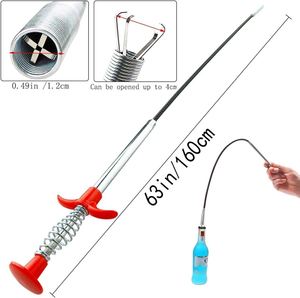 Disposable Eco-Friendly <b>Plastic</b> Hair Drain <b>Clog</b> Remover Multifunctional Cleaning Claw Sink Dredge - Product Image 2