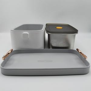 NEW DESIGN Heated Thermal Insulated Stainless Steel Electric <b>Kids</b> <b>Bento</b> <b>Lunch</b> <b>Boxes</b> Portable for Travel - Product Image 6