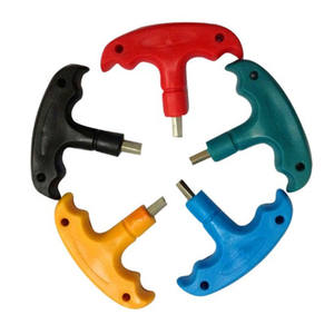 <span class=keywords><strong>Clé</strong></span> Allen à Tête <span class=keywords><strong>Plate</strong></span> et à Tête Sphérique en Acier Allié S2 avec Poignée en T en Plastique de 2 mm à 10 mm <span class=keywords><strong>Clé</strong></span> Dynamométrique - Product Image 3