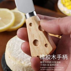 <b>Cheese</b> <b>Knife</b> <b>Set</b> Stainless Steel With Wooden Handle 6 Piece Including Base For <b>Cheese</b> Serving - Product Image 4