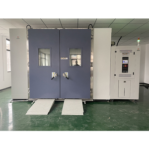 غرفة كبيرة ذات درجة حرارة ورطوبة ثابتة، غرفة مختبر كبيرة ذات بابين لدرجات الحرارة العالية والمنخفضة - Product Image 6