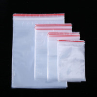 LDPE/PE sac d'emballage à fermeture éclair en plastique Transparent, sac à fermeture éclair refermable, joint à poignée en polyéthylène, sac à fermeture éclair personnalisé