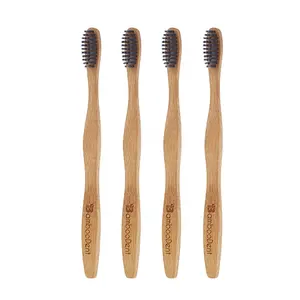 Bamboo toothbrush adult biodegradable environmentally friendly bamboo products