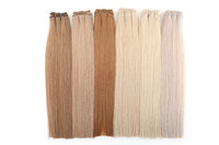 Piano droit Couleur 4P6 PUR Cheveux Humains 18-28 pouces 100 g/ensemble Brésilienne Extensions De Cheveux Humains 2 Tons Tissage de Cheveux
