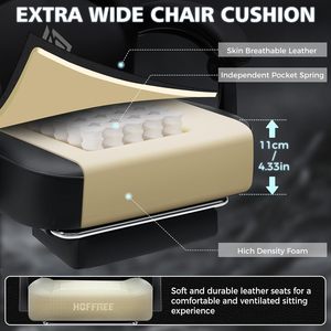Silla Gamer DDP, la Mejor, 1 Pieza, Muestra <span class=keywords><strong>Gratis</strong></span>, Silla <span class=keywords><strong>de</strong></span> Juego Reclinable <span class=keywords><strong>para</strong></span> <span class=keywords><strong>Adultos</strong></span> con Vibración, Masaje, Altavoz Bluetooth, Negra - Product Image 2
