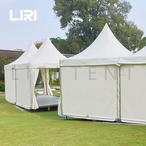 Nhà Máy Giá trắng khung nhôm tán 5x5 chùa gazebo Lều để bán - Product Image 3